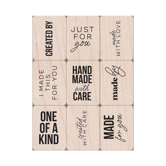 Hero Arts - Mini Tub Woodblock Stamps - Handmade-ScrapbookPal