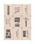 Hero Arts - Mini Tub Woodblock Stamps - Handmade-ScrapbookPal