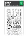 Hero Arts - Packed With Love Collection - Stamp & Cut - Partners In Brine-ScrapbookPal
