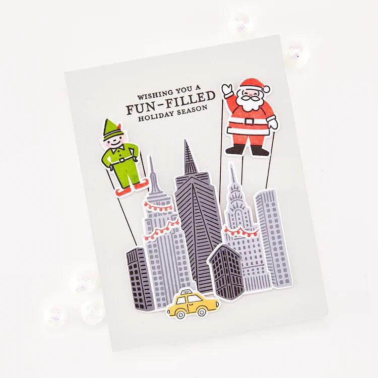 Hero Arts - Parade Day Collection - Clear Stamps - The Holiday Season-ScrapbookPal