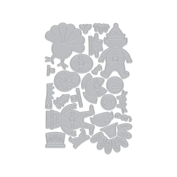 Hero Arts - Parade Day Collection - Dies - Big Fun Add On-ScrapbookPal