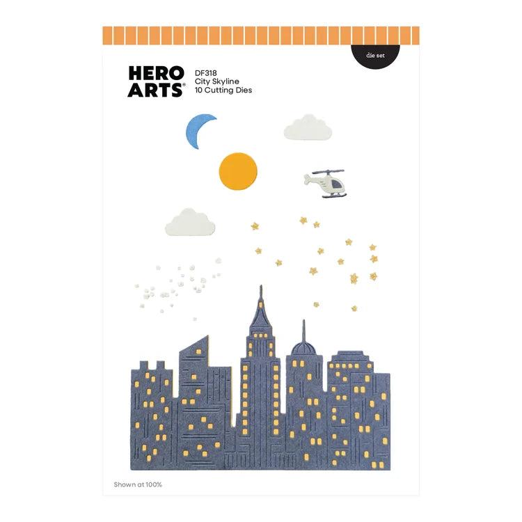 Hero Arts - Parade Day Collection - Dies - City Skyline-ScrapbookPal