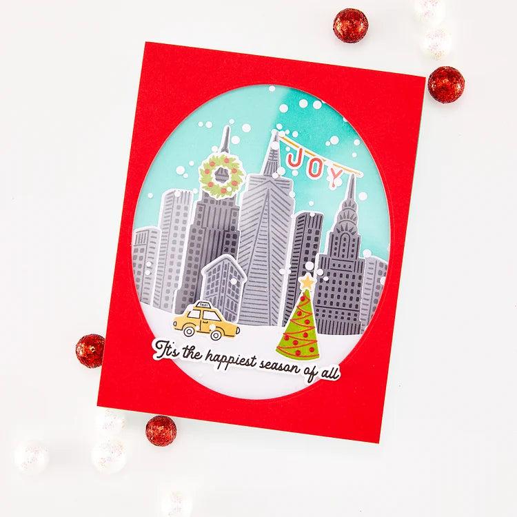 Hero Arts - Parade Day Collection - Stamp &amp; Cut - In the City-ScrapbookPal