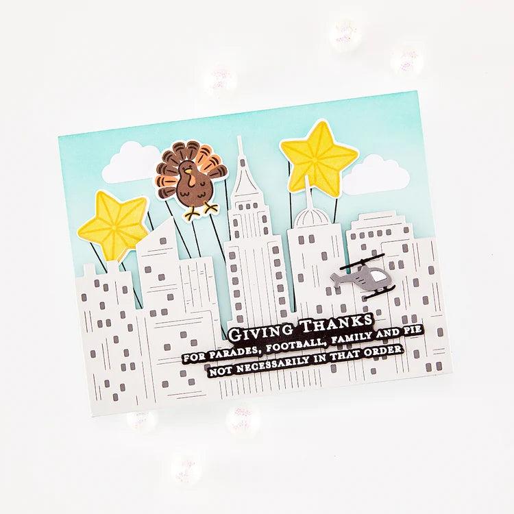 Hero Arts - Parade Day Collection - Stamp &amp; Cut - In the City-ScrapbookPal