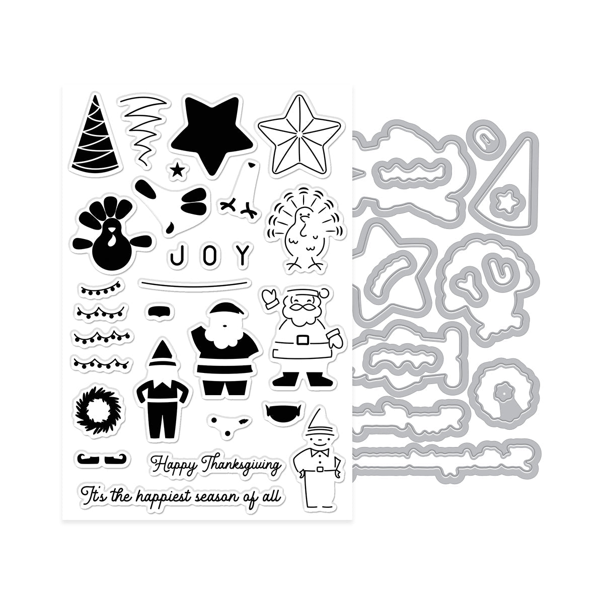 Hero Arts - Parade Day Collection - Stamp &amp; Cut - On Parade-ScrapbookPal