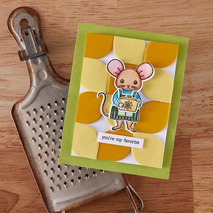 Hero Arts - Retro Kitchen Collection - Stamp & Cut XL - What's Cookin'?-ScrapbookPal