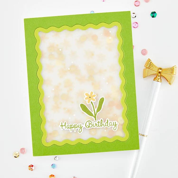 Hero Arts - Say It With Style Collection - Clear Stamps - Birthdays Inside &amp; Out-ScrapbookPal