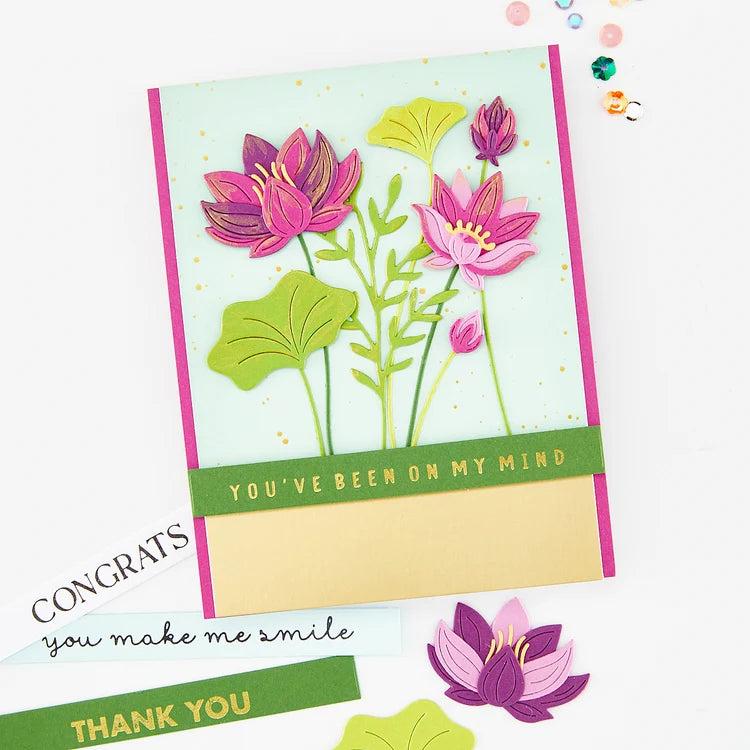 Hero Arts - Say It With Style Collection - Dies - Sentiment Strips XL-ScrapbookPal