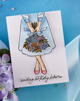 Hero Arts - Seaside Blooms Collection - Clear Stamps - Summer Blooms-ScrapbookPal
