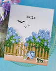 Hero Arts - Seaside Blooms Collection - Stamp & Cut - Coastal Blooms HeroScape-ScrapbookPal