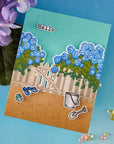 Hero Arts - Seaside Blooms Collection - Stamp & Cut - Coastal Blooms HeroScape-ScrapbookPal