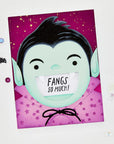 Hero Arts - Spooky Smiles Collection - Stamp & Cut - Bite Nite-ScrapbookPal
