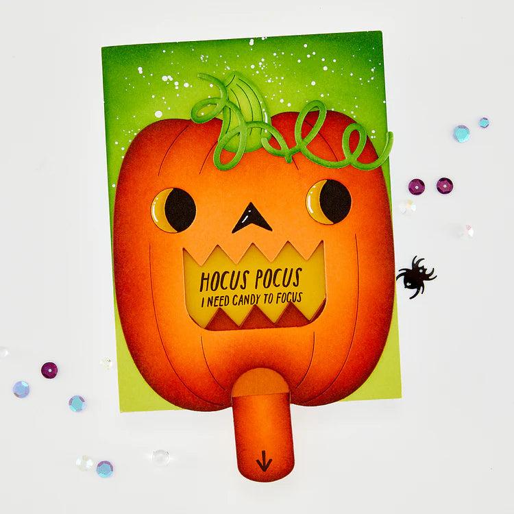 Hero Arts - Spooky Smiles Collection - Stamp & Cut - Bite Nite-ScrapbookPal