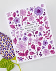 Hero Arts - Spring Meadow Collection - Clear Stamps - Everyday Sentiment Strips 2-ScrapbookPal