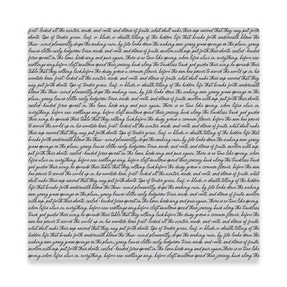 Hero Arts - Spring Meadow Collection - Cling Stamps - Birdsong Script-ScrapbookPal