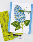 Hero Arts - Spring Meadow Collection - Cling Stamps - Birdsong Script-ScrapbookPal
