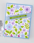 Hero Arts - Spring Meadow Collection - Dies - Meadow Blooms Cover Plate-ScrapbookPal