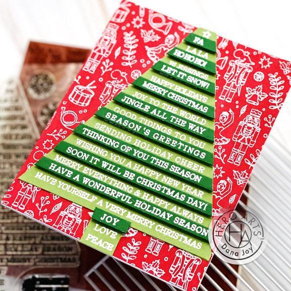 Hero Arts - Spring Meadow Collection - Dies - Sentiments Strips-ScrapbookPal