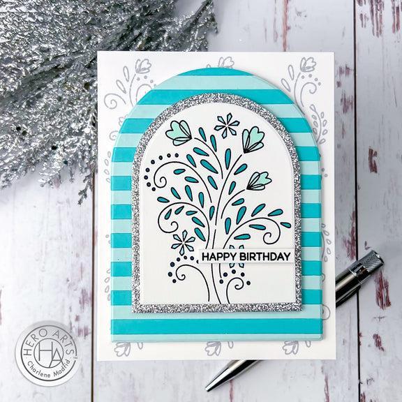 Hero Arts - Spring Meadow Collection - Dies - Sentiments Strips-ScrapbookPal