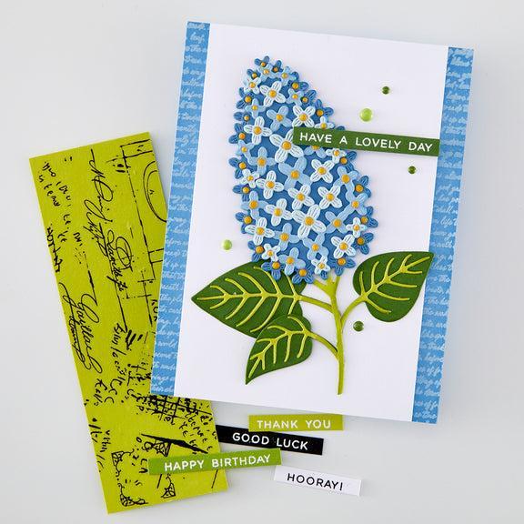 Hero Arts - Spring Meadow Collection - Hero Transfers - Grids &amp; Icons Mixed Media-ScrapbookPal