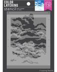 Hero Arts - Stencils - Color Layering Clouds-ScrapbookPal