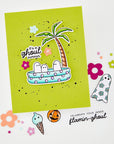 Hero Arts - Summerween Collection - Stamp & Cut - Beach Boos-ScrapbookPal