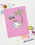 Hero Arts - Summerween Collection - Stamp & Cut - Beach Boos-ScrapbookPal