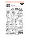 Hero Arts - Summerween Collection - Stamp & Cut - Ghoul Summer-ScrapbookPal