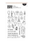 Hero Arts - Tote-ally Awesome Collection - Clear Stamps - Tiny Treasures-ScrapbookPal