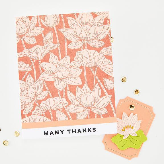 Hero Arts - Tranquil Garden Collection - Clear Stamps - Keep Growing-ScrapbookPal