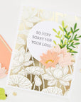 Hero Arts - Tranquil Garden Collection - Dies - Lotus Flower-ScrapbookPal