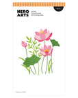 Hero Arts - Tranquil Garden Collection - Dies - Lotus Flower-ScrapbookPal