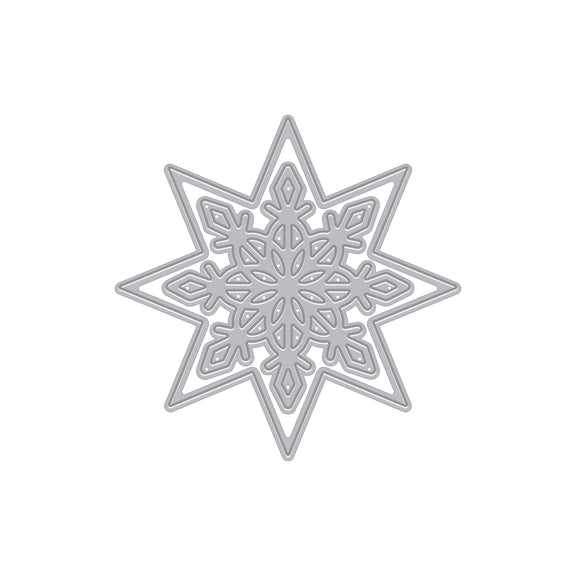 Hero Arts - Very Merry Collection - Dies - Snowflake Star-ScrapbookPal