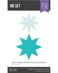 Hero Arts - Very Merry Collection - Dies - Snowflake Star-ScrapbookPal