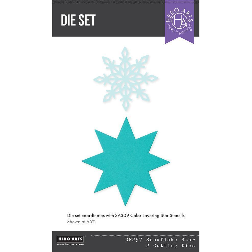 Hero Arts - Very Merry Collection - Dies & Stencils - Very Merry Star-ScrapbookPal