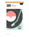 Hero Arts - Vintage Vinyl Collection - Dies - Drop the Needle-ScrapbookPal