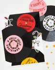 Hero Arts - Vintage Vinyl Collection - Stamp & Cut - Wishing You-ScrapbookPal