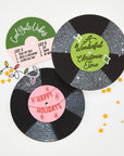 Hero Arts - Vintage Vinyl Collection - Stencils - Drop the Needle-ScrapbookPal