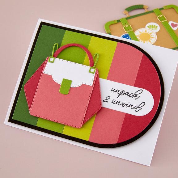 Hero Arts - We All Have Baggage Collection - Clear Stamps - Keep Calm Sentiments-ScrapbookPal