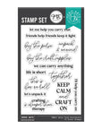 Hero Arts - We All Have Baggage Collection - Clear Stamps - Keep Calm Sentiments-ScrapbookPal