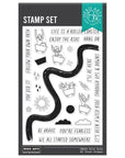 Hero Arts - What a Ride Collection - Clear Stamps - Wild Ride-ScrapbookPal