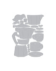 Hero Arts - What's Brewing? Collection - Dies - Stovetop Espresso-ScrapbookPal