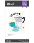 Hero Arts - What's Brewing? Collection - Dies - Stovetop Espresso-ScrapbookPal