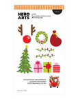 Hero Arts - Whimsical Wheels Collection - Dies - Beep Beep Holiday Extras-ScrapbookPal