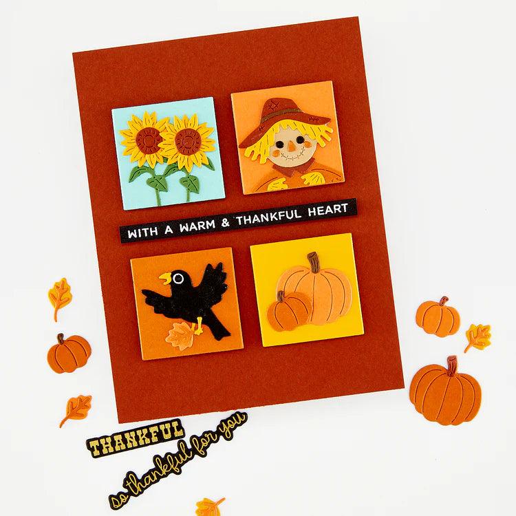 Hero Arts - Whimsical Wheels Collection - Dies - Beep Beep Leaf Peeper-ScrapbookPal
