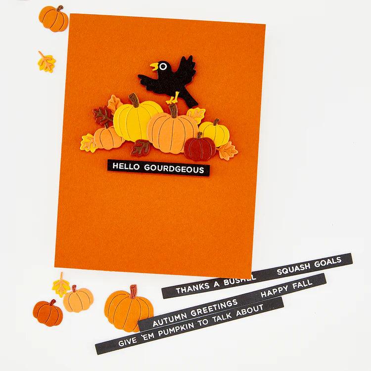 Hero Arts - Whimsical Wheels Collection - Dies - Beep Beep Leaf Peeper-ScrapbookPal
