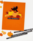 Hero Arts - Whimsical Wheels Collection - Dies - Beep Beep Leaf Peeper-ScrapbookPal