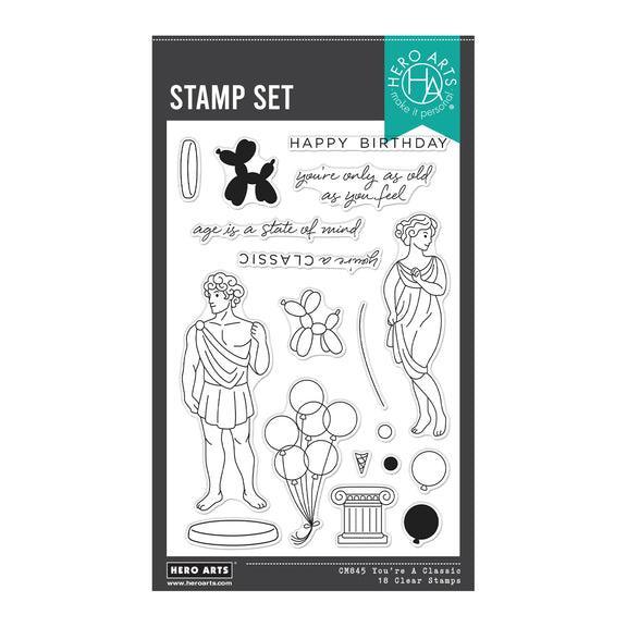 Hero Arts - You're a Classic Collection - Clear Stamps - You're A Classic-ScrapbookPal