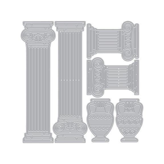 Hero Arts - You're a Classic Collection - Dies - Classic Columns-ScrapbookPal