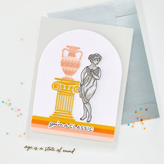 Hero Arts - You're a Classic Collection - Dies - Classic Columns-ScrapbookPal